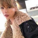 Brave the chill in a sherpa jacket like Taylor #DailyMail Click to buy it now