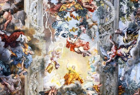 The Allegory (Triumph) of Divine Providence, Palace Barberini, Ceiling by Pietro da Cortona (c. 1633-1639)