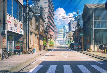 ArtStation - Tokyo street, Arseniy Chebynkin
