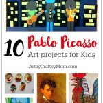 10 Pablo Picasso Projects for Kids - Pablo Picasso Lesson Plans, Activities, Coloring Pages, and More. Artist Study & Art Appreciation