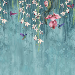 Trailing Orchid Wallpaper - Urban American Dry Goods Co.