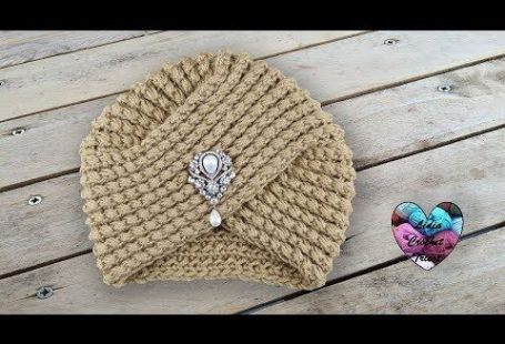 Concours! Turban Tricot magnifique super tendance !!! - YouTube