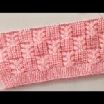 Very Pretty Stitch Pattern For Ladies Cardigan/Blanket - YouTube