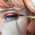 Watercolor Artist Margaret Morales. Margaret Morales is a visual designer, painter... Continue Reading and for more watercolor art → View Website   #art #arts #artsy #artwork