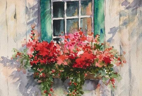 Watercolor Paintings by Jungsook Hyun