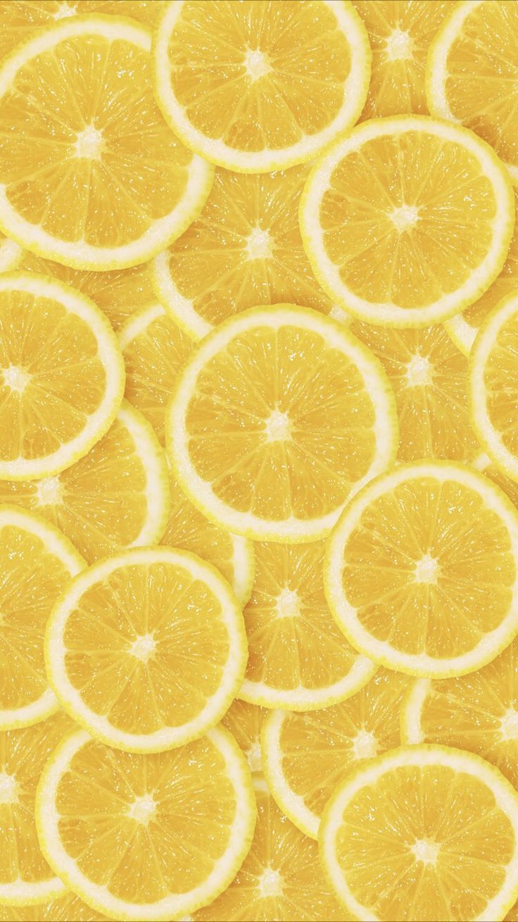 Yellow lemon #applewallpaperiphone Yellow lemon
