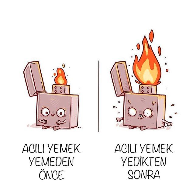 Yüzünüzde Küçük Bir Tebessüm Oluşturacak 20 'Öncesi & Sonrası' İllüstrasyon
