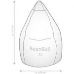 Sitting Point Beanbag Brava® Xl Sitzsack Blau Sitting PointSitting Point