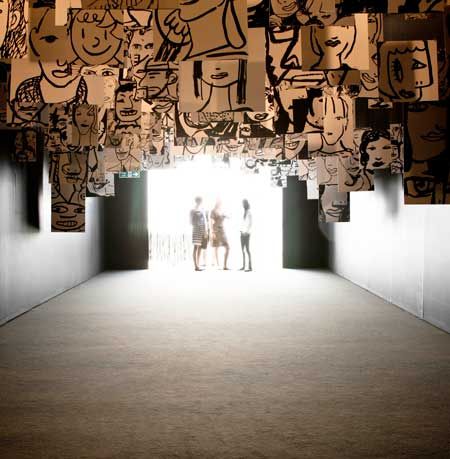 ceiling art