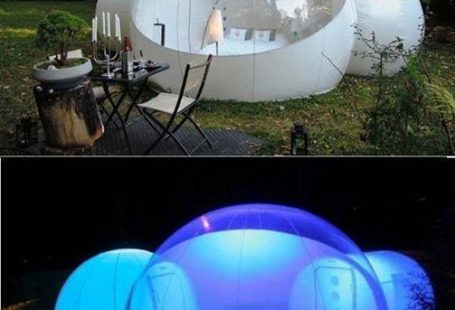 Inflatable Bubble Tent! The luxury way to camp!