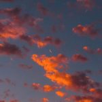 iphonewallpaper art #hintergrundbildiphone #tapete Halbmond in der Nacht, #der #Halbmond #Nacht