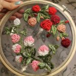 Парящая под небесами: воздушная вышивка от Krista Decor - Ярмарка Мастеров - ручная работа, handmade