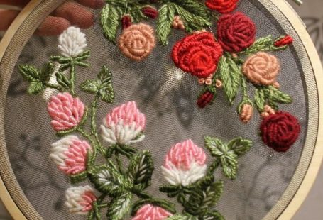 Парящая под небесами: воздушная вышивка от Krista Decor - Ярмарка Мастеров - ручная работа, handmade