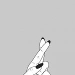 cute, chic girl wallpaper iphone background