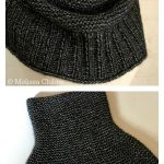 Simple Cowl Free Knitting Pattern #freeknittingpattern #easyknittingpatterns #cowlpattern #cowlneck