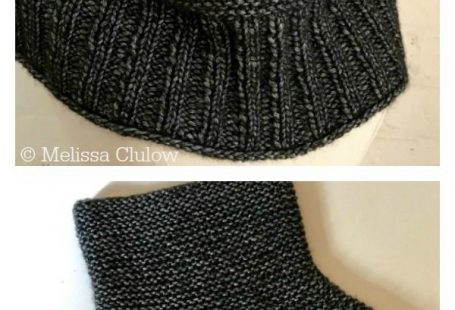 Simple Cowl Free Knitting Pattern #freeknittingpattern #easyknittingpatterns #cowlpattern #cowlneck