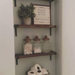 85 DIY Farmhouse Bathroom Storage Ideas