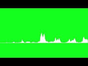 Audio Spectrum Visualizer green screen and blue screen -nnyy YouTube