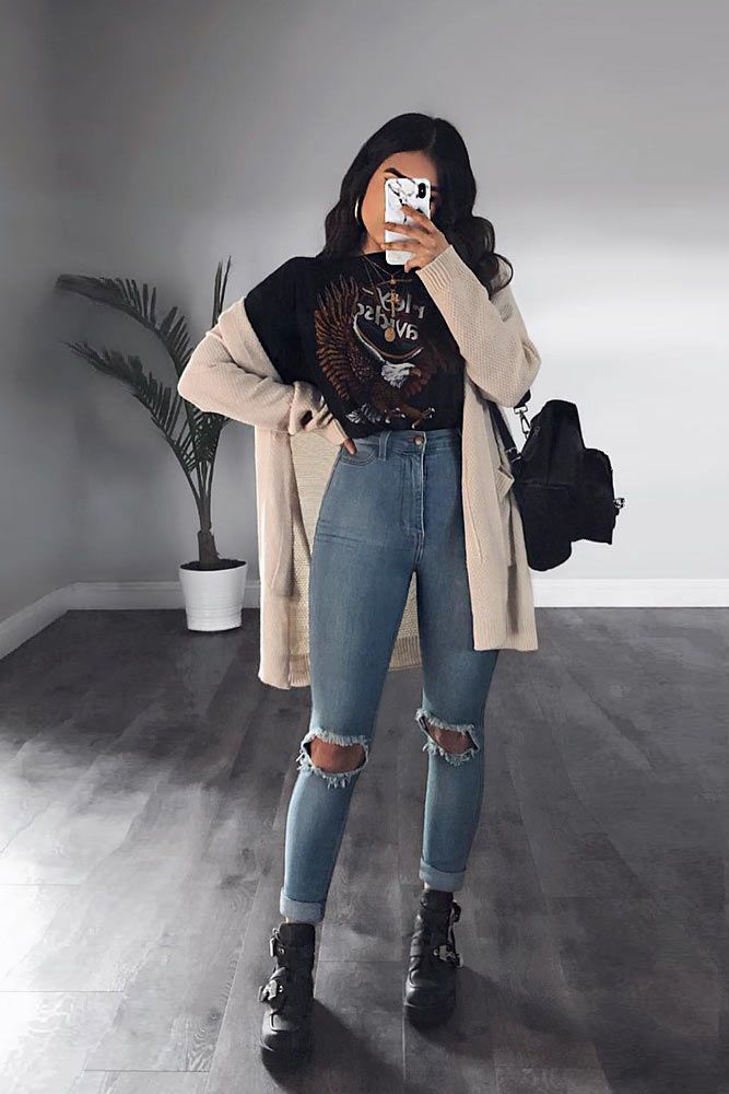 Basisprincipes van grungestijl en moderne interpretatie, #basisprincipes #casualoutfitstreetstyle #grungestijl #interpretatie 