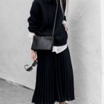 De herfststijl waar we van houden: truien met jurken, #casualoutfitdresses #Herfststijl #houden #jurken #met