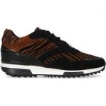 Leder-Sneaker mit Zebramuster (36,37,38,39,40,41,42) ManfieldManfield