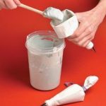 Slip trailing is a great way to add decoration to pots. Most ceramic artists use a fairly liquid slip when slip trailing. But after watching a baking compe