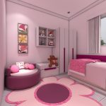 27+ Beautiful Girls Bedroom Ideas for Small Rooms (Teenage Bedroom Ideas), Teenage and Girls Bedroom Ideas for Small Rooms, Pink Colors, Girls Room Paint Ideas with Beds Wall Art