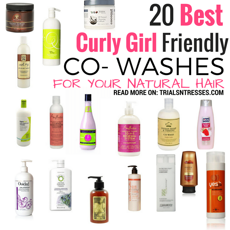 If you are a product junkie or just looking for a new way to cleanse we've got 20 curly girl friendly co-washes for your natural hair