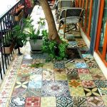Mosaic flooring, Painting tile floors, Tiles, House interior, Home interior design, Flooring - 24 Classic Painted Floor Tiles Get An Artistic Floor -  #Mosaicflooring