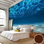 3D Underwater Deep Sea Wallpaper for Walls Wall Mural