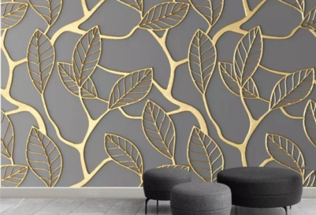 3D Wallpaper Jewelry Flowers Elegant and dazzling flower jewels Antique white flowers with gold and platinum gold diamonds Beautiful in any room Please Note: This product is measured in meters. Please see chart below (default sizes) to get an estimate of amount needed for your wall or room. 1 square meter=140cm(W) x 70
