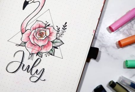 40+ Bullet Journal Monthly Cover Ideas Only For Artistic Souls - Neida_125 - #Artistic #Bullet #cover #Ideas #journal