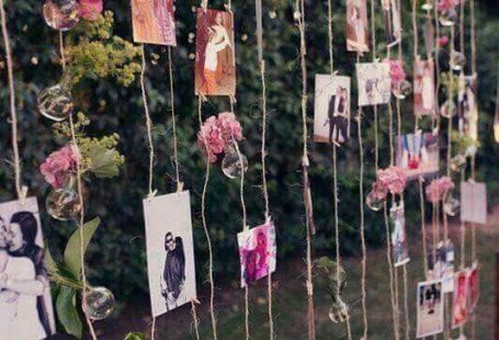 A memory photo backdrop!