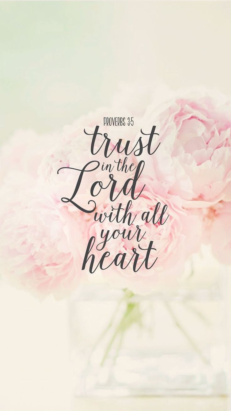 Jesus christ is Lord: Trust in the Lord with all your heart