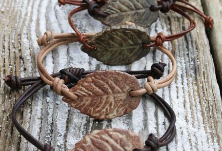 #Armband #Blatt #BohoStil #handgemachter #Leaf #Leder