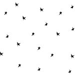 Super Cute and Hip Black and White Minimalist Computer Wallpaper.