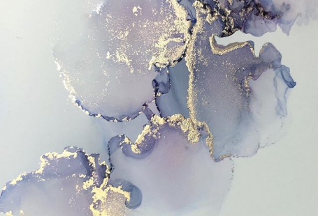 Caitlyn Thompson on Instagram: “Lovin that smokey lavender look. 🌫 Alliteration not planned. . . . #alcoholink #alcoholinks #alcoholinkart #inkart