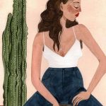 #illustration #portraits #colorful #mancuso #brunna