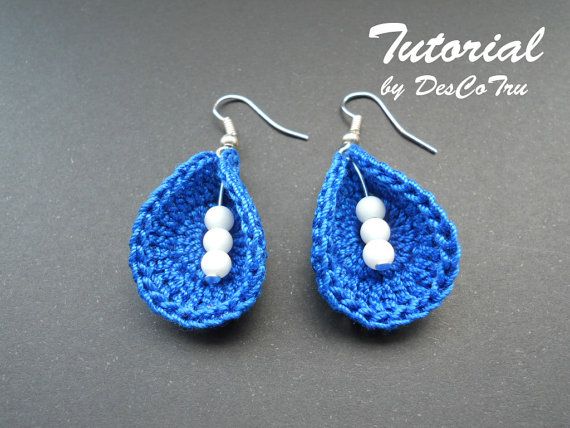 Crochet Earrings Tutorial  Do you know how to crochet? Would you like to make your own jewelry? You have just come to the right place.  Wake up your