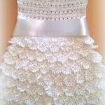 Crochet dress with graphic - Crochet Works