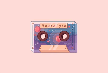 Cute Aesthetic Transparent Space Planets Nostalgia Cassette Phone Wallpaper Doodle Drawing by Poyura