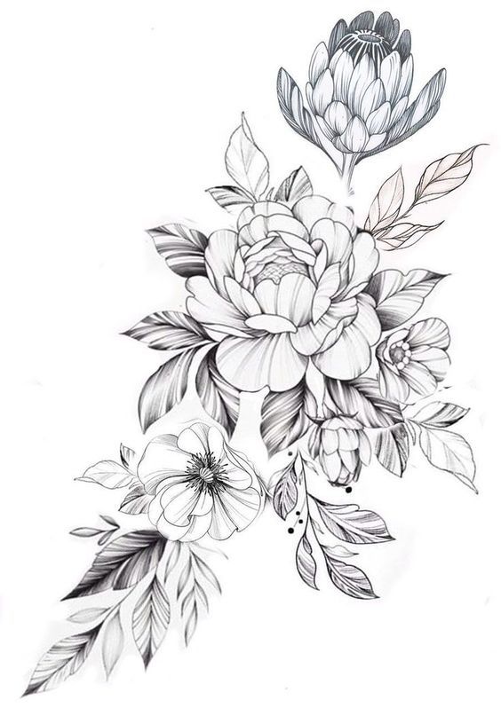 DopeArt von tritoan__seventhday! Tattoo-Künstler melden sich KOSTENLOS bei inkg Tattoos #flowertattoos