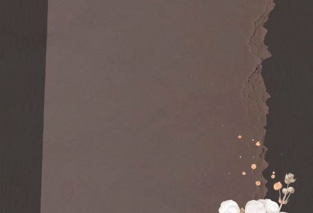 Bulltongue arrowhead on ripped brown paper background vector