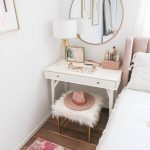Dressing Table; Makeup; Home Decoration; Small Room; Mirror; Stool;Bedroom; Cloakroom; Bathroom; DIY; Home Design; Dressing Table Hacks;Dressing Table Chair; Storage; Cosmetics; Drawers;Dressing Table Organisation;Makeup Organization; Corner; Built In Dressing Table;Dressing Table Wood; Wall Decoration; Glass