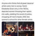 Elisabetta Sirani (1638 – 1665): an Italian Baroque painter and graphic artist. In the - #Artist #Baroque #Elisabetta #graphic #Italian
