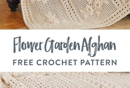 Flower Garden Afghan free crochet pattern in Red Heart Soft. Once in a while you come across a pattern that inspires you to create a timeless keepsake - like a crochet blanket! Explore this gorgeous pattern with its delicate flowers that grace an open mesh background, for an elegant yet cozy look. Red Heart Soft gives it a vintage vibe in Off White, but you can make it as lively as you imagine, to create an original that has meaning for you.