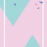 Geometry simplified poster background