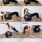 Das Workout mit einem Gymnastikball schult Koordination, Gleichgewicht und sorgt für eine gute Haltung. Was ihn aber im Hinblick auf einen definierten Körper so einzigartig und effektiv macht: Da der Ball so wacklig und instabil ist, ist jede Bewegung ein Ganzkörpertraining. #workout #workoutmotivation