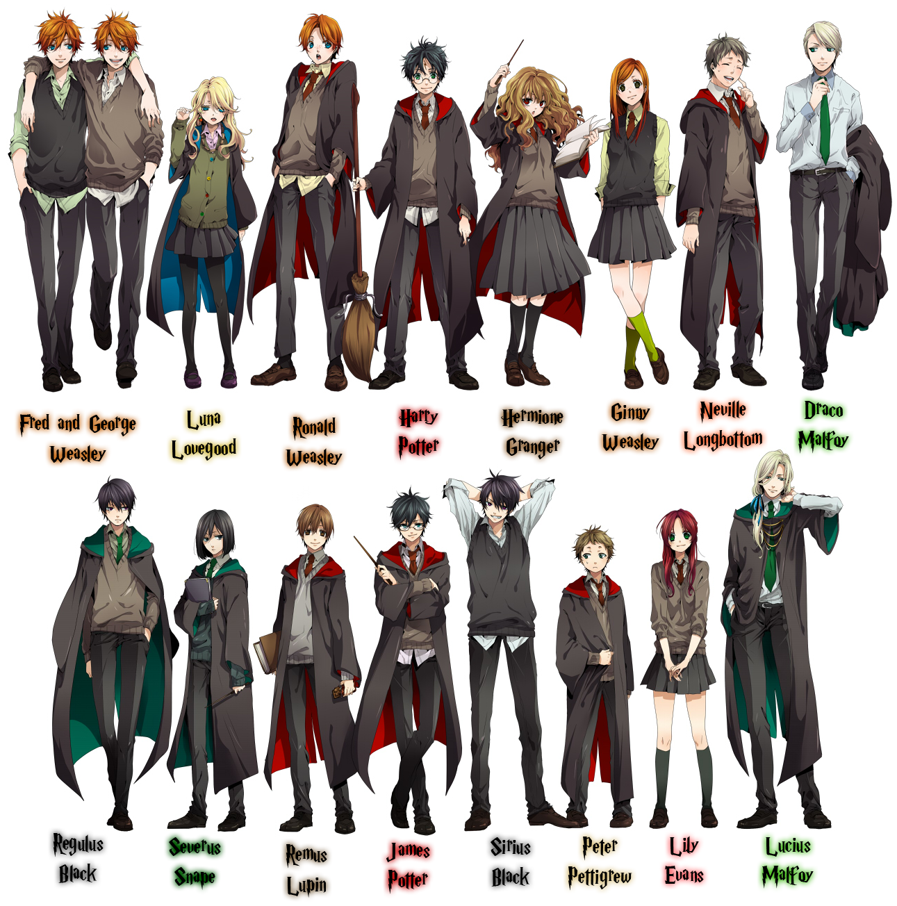 Harry Potter Anime!