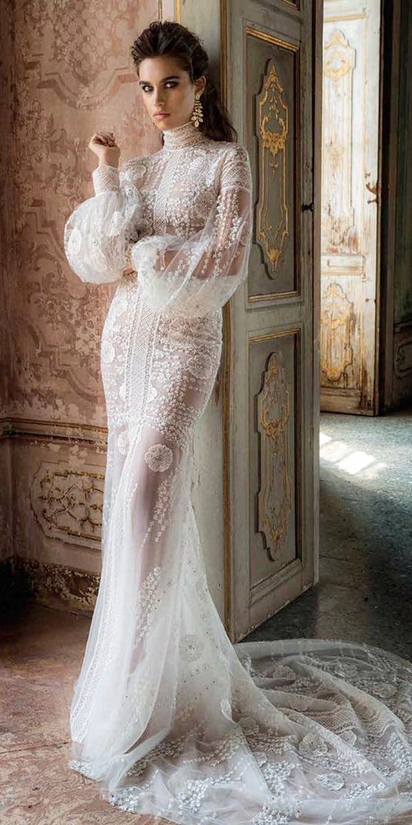 Hottest 21 Wedding Dresses Fall 2018 ❤ See more: www.weddingforwar... #weddings